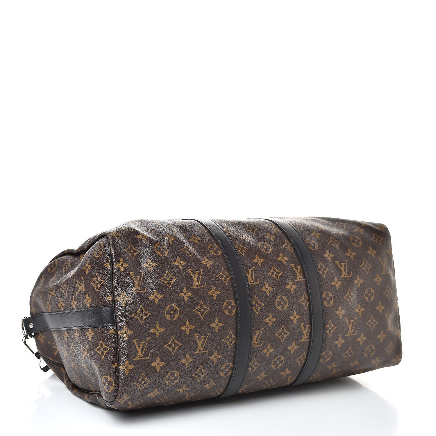 Louis Vuitton Monogram Macassar Keepall Bandouliere 45 4 of 10
