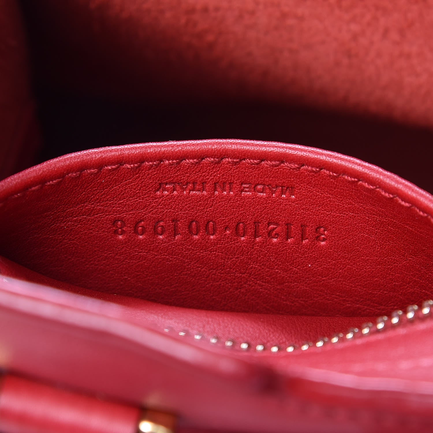 Saint Laurent Calfskin Small Classic Y Cabas Rouge Orient 11 of 20