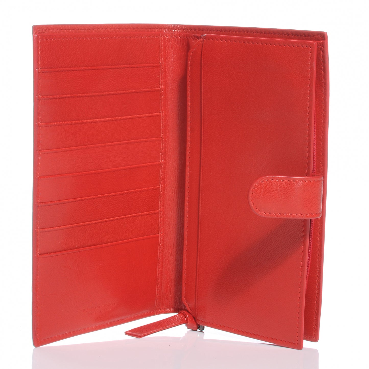 Nappa Intrecciato Continental Snap Wallet Fever