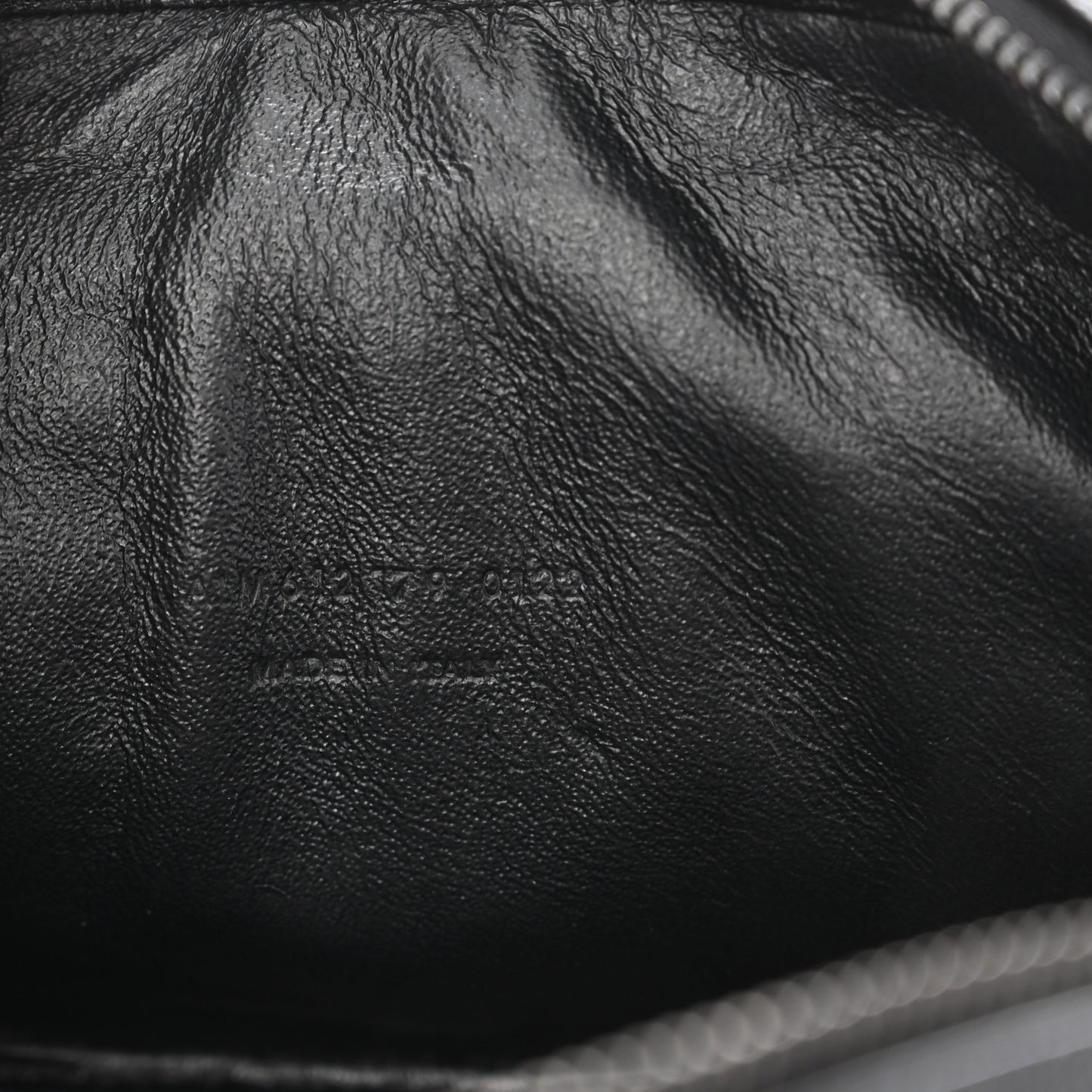 Grain De Poudre Matelasse Monogram Mini Lou Camera Bag Black
