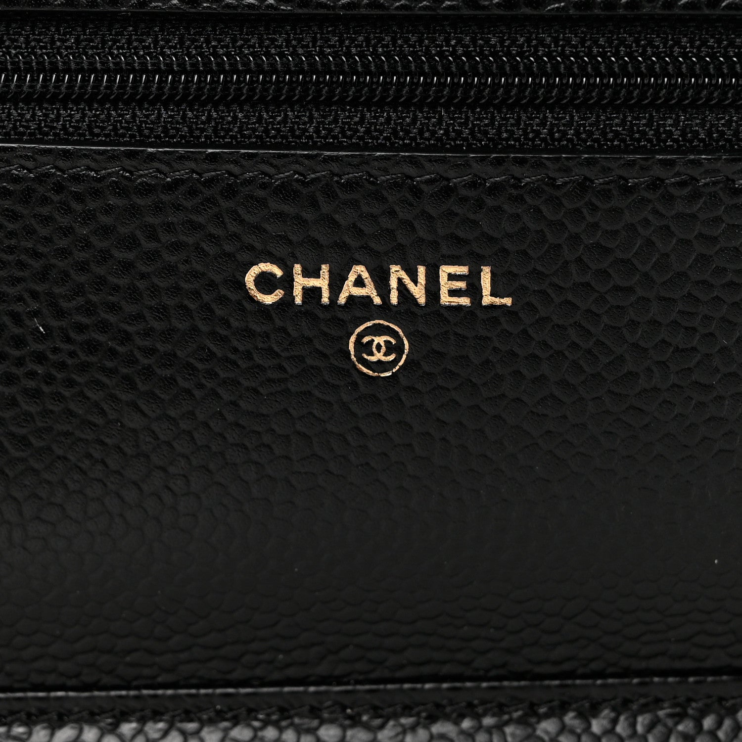 Chanel Caviar Quilted Wallet on Chain WOC Black 6 of 11