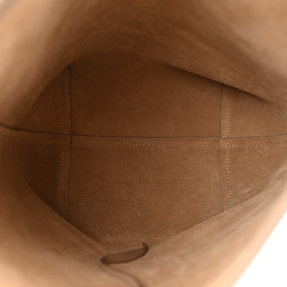 The Row Grained Calfskin Medium N/S Park Tote Dark Taupe 5 of 9