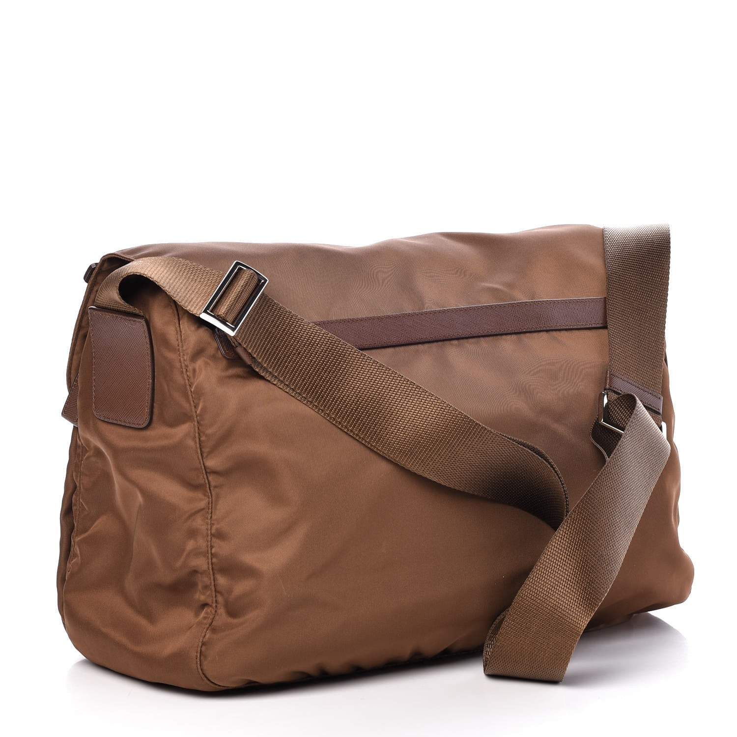 Prada Nylon Vela Messenger Bag Corinto 3 of 7