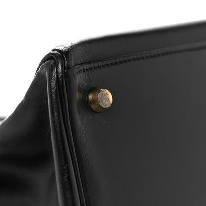 Hermes Box Kelly Retourne 32 Black 10 of 49