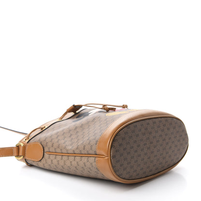 Gucci X DISNEY Mini Vintage GG Supreme Monogram Bucket Bag Beige Vintage Sun Oil 4 of 11