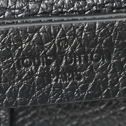 Louis Vuitton Calfskin Lock and Walk Bucket Black 5 of 9