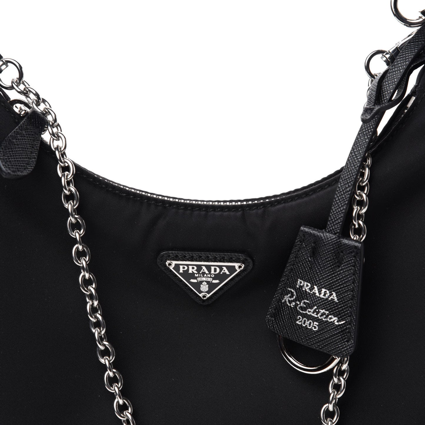 Nylon Re-Edition 2005 Shoulder Bag Black