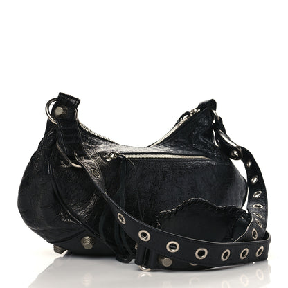 Balenciaga Agneau Arena Small Le Cagole Shoulder Bag Black 3 of 13