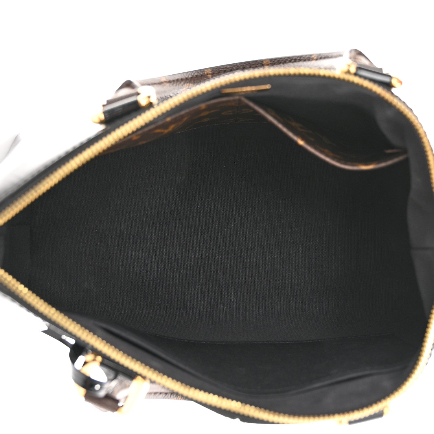 Louis Vuitton Patent Calfskin Miroir Tote Black 5 of 10