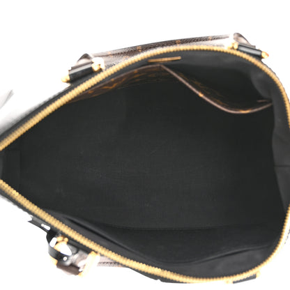 Louis Vuitton Patent Calfskin Miroir Tote Black 5 of 10
