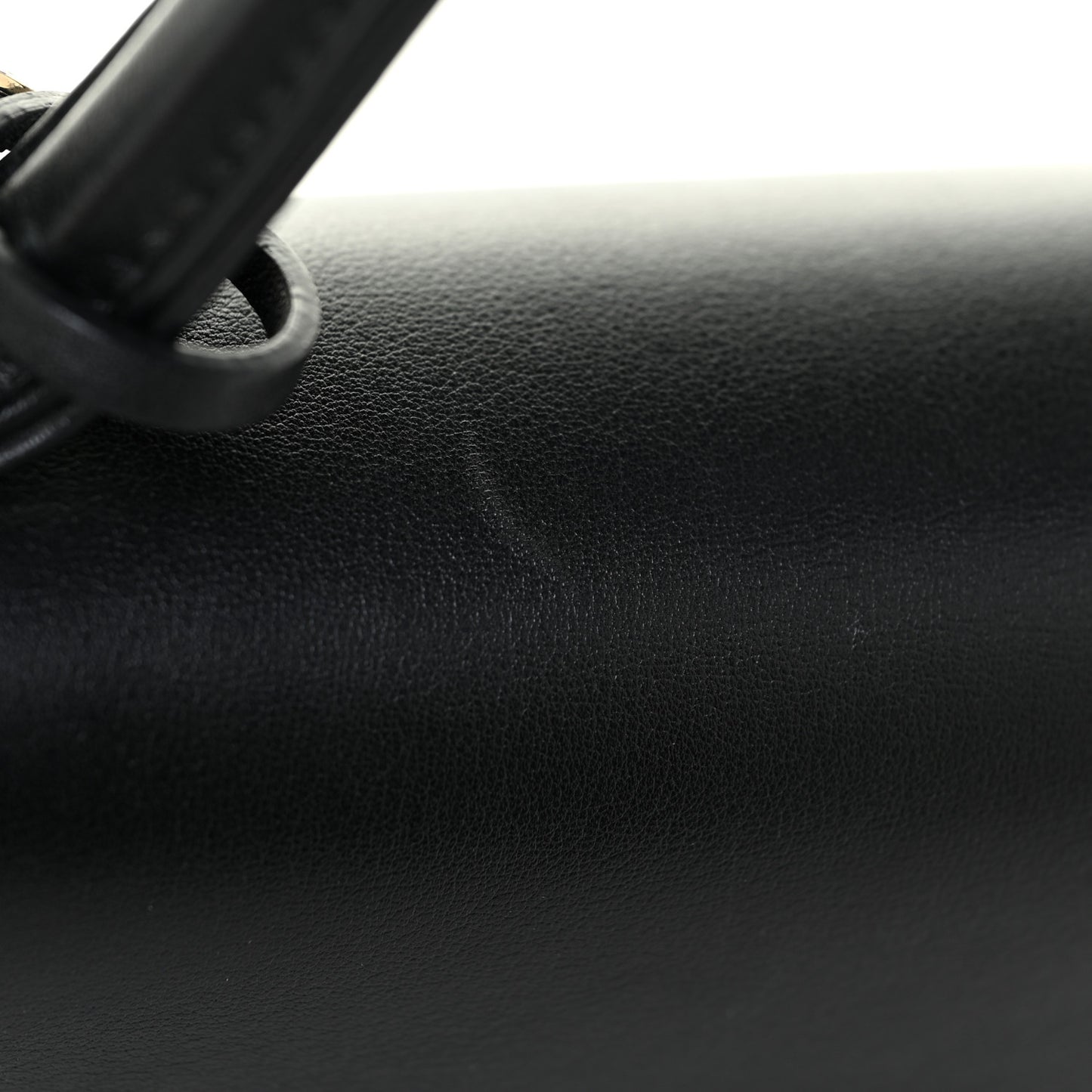 Calfskin MM Tempete Satchel Black