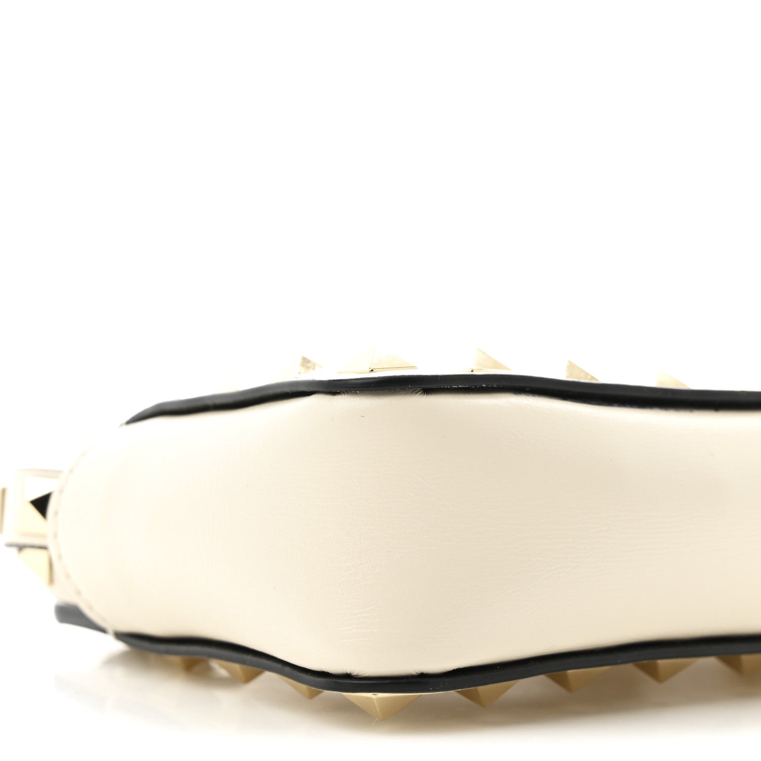 Valentino Garavani Vitello Rockstud Mini Crossbody Ivory 8 of 9