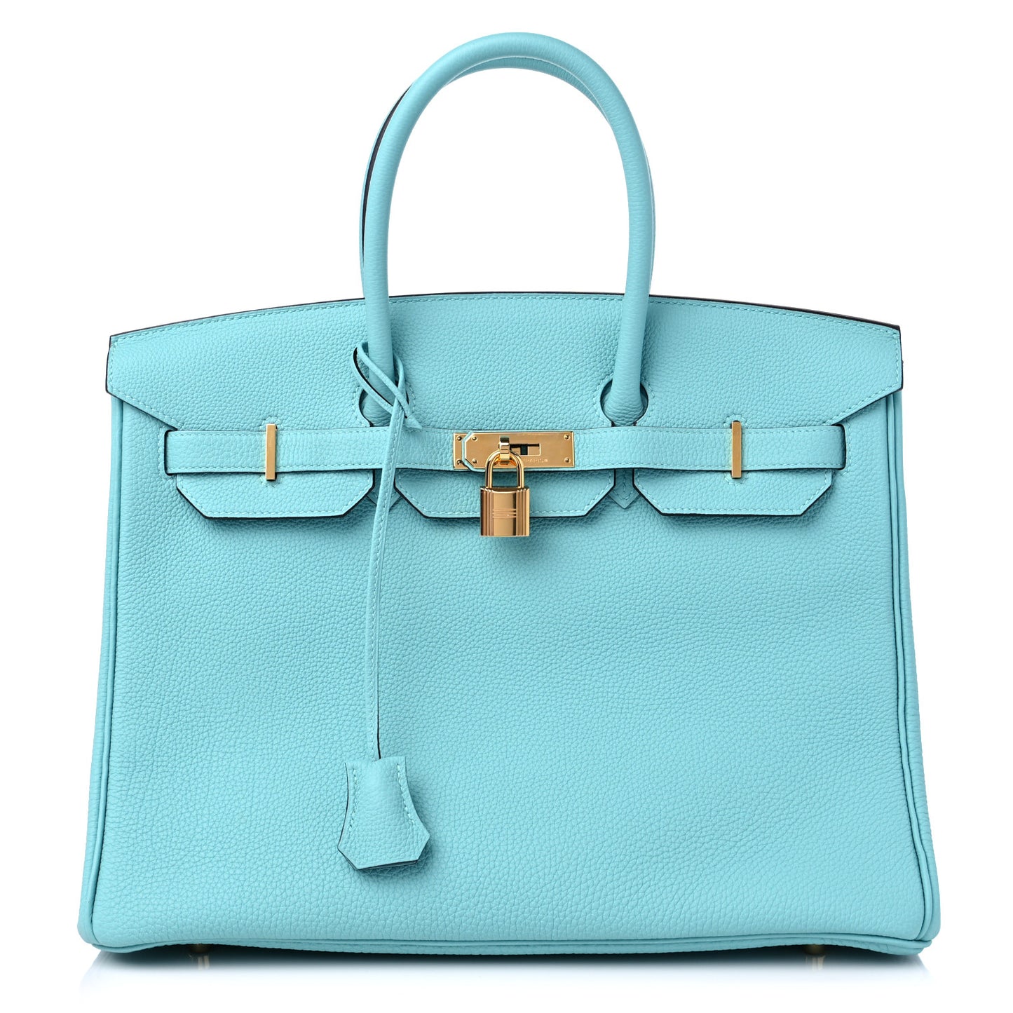 Togo Birkin 35 Bleu Atoll