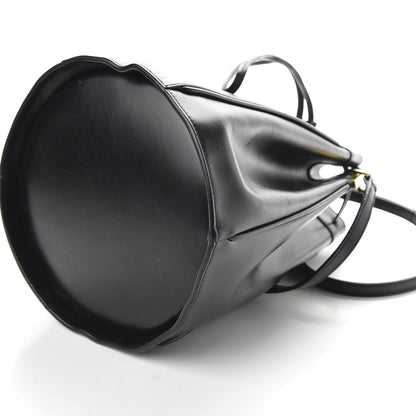 Saint Laurent Smooth Calfskin Medium Talitha Bucket Bag Black 7 of 10
