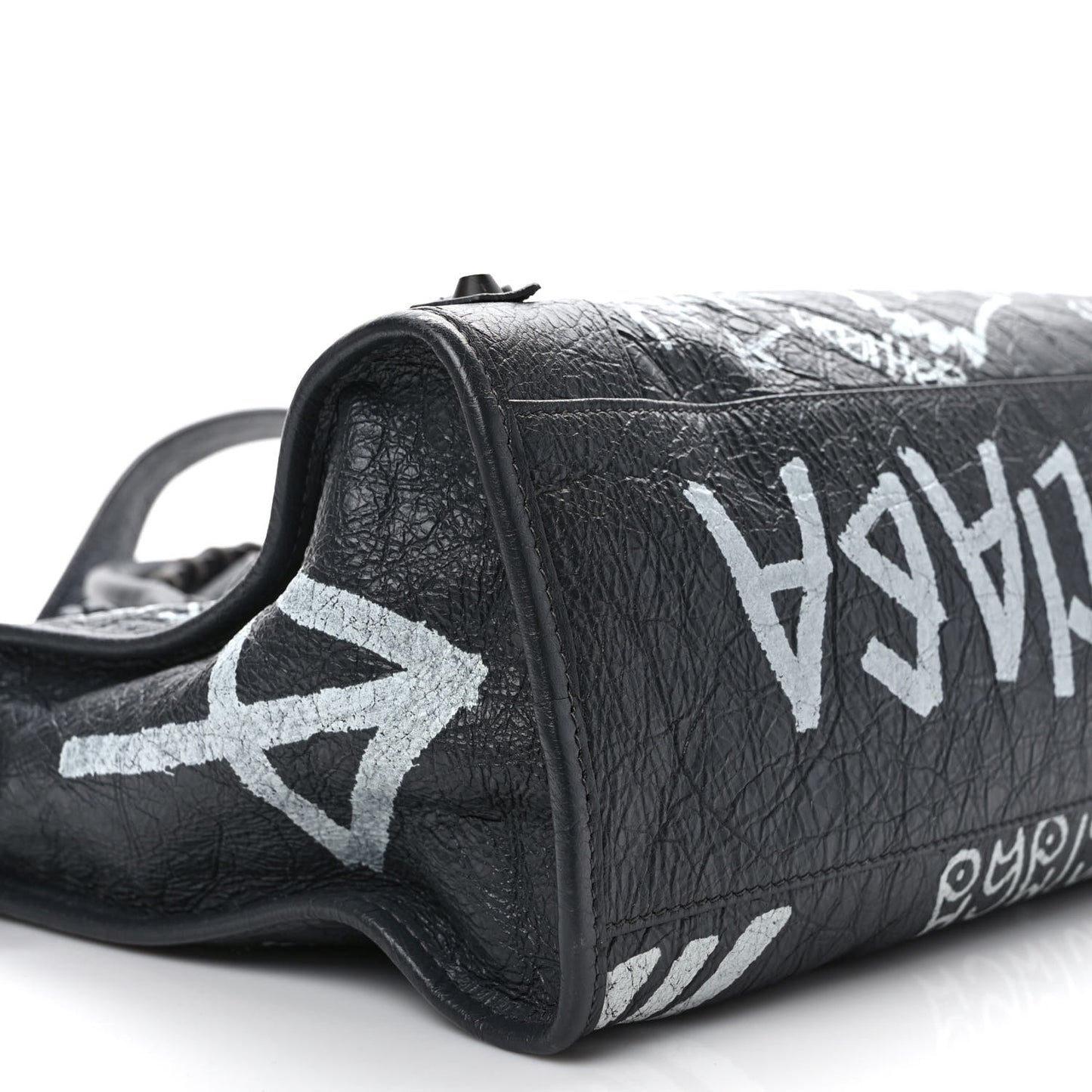 Agneau Arena Graffiti All Over Classic Hardware City Gris Fossile White
