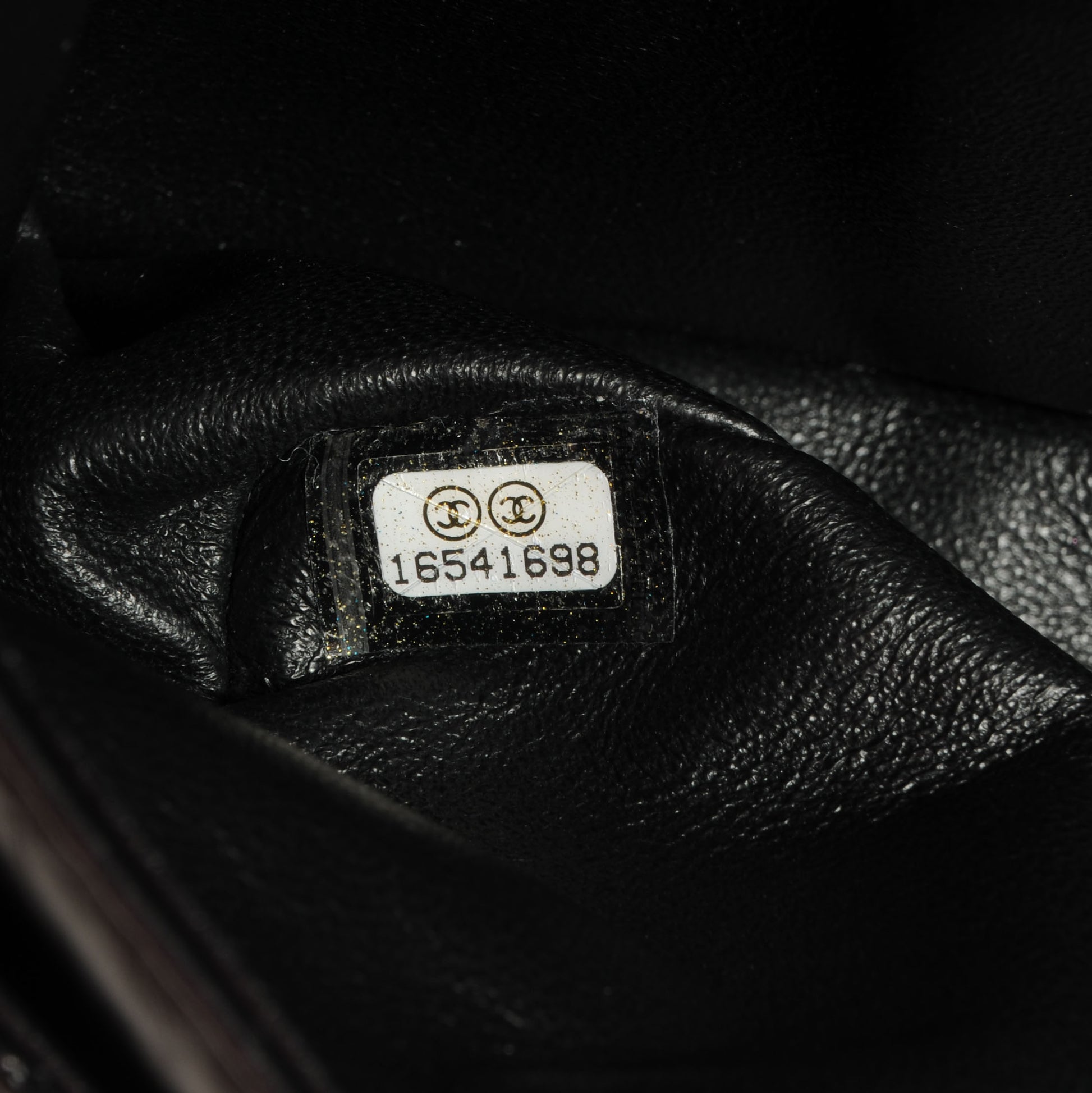 Chanel Aged Calfskin Lucky Charms 2.55 Reissue 224 Flap Black 7 of 8