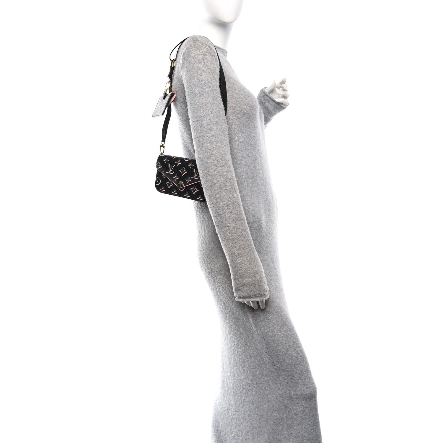 Louis Vuitton Monogram Fall For You Felicie Strap & Go Black 2 of 9