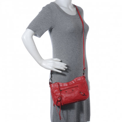 Balenciaga Agneau Hip Rouge Coquelicot 2 of 7