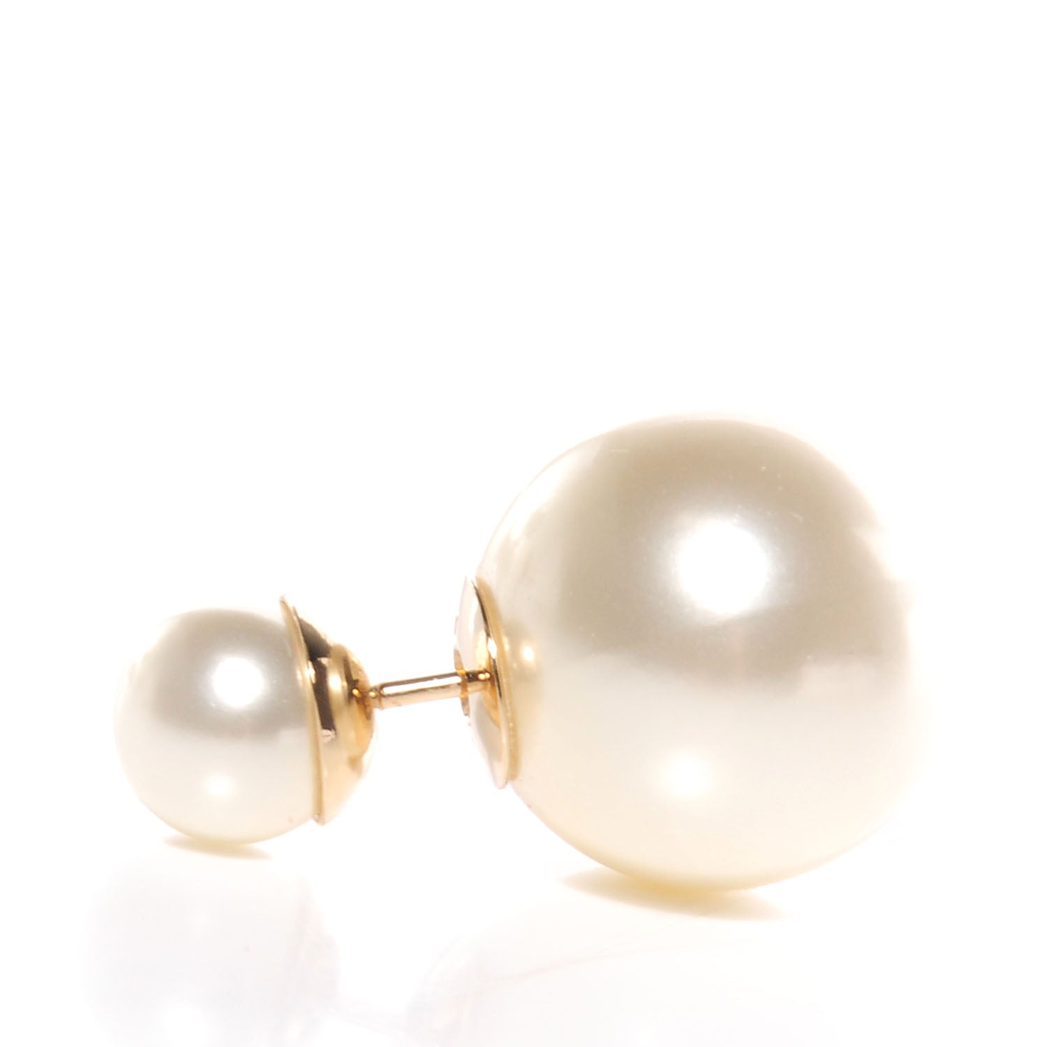Christian Dior Mise En Dior Tribal Earrings Cream 4 of 6
