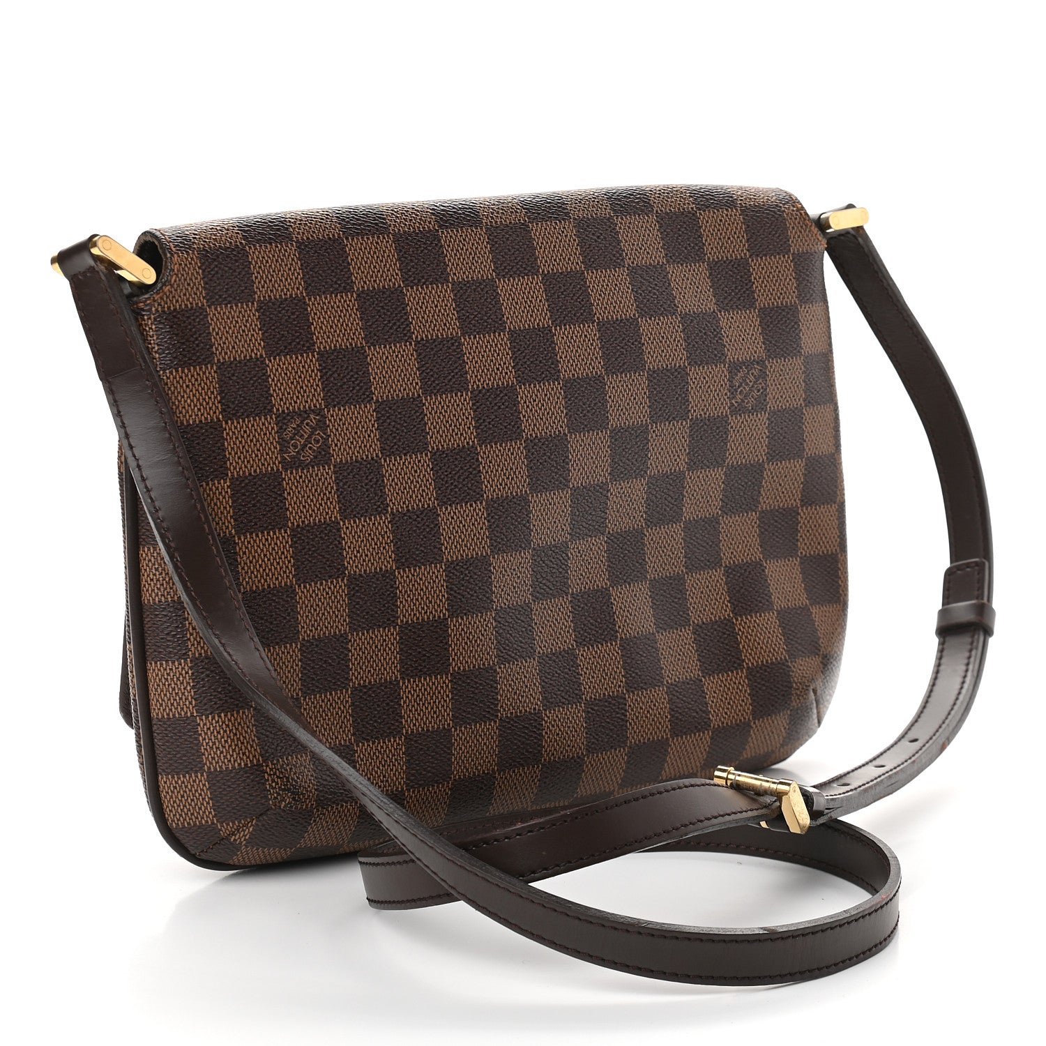 Louis Vuitton Damier Ebene Musette Tango Long Strap 3 of 9