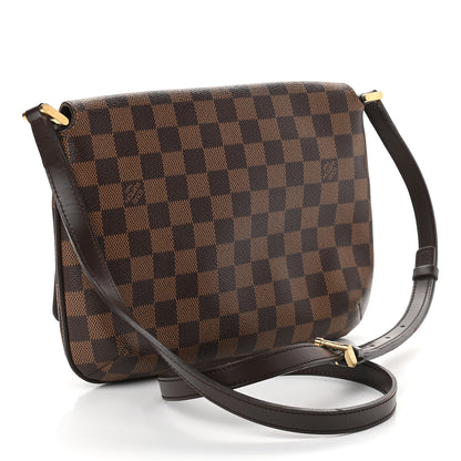 Louis Vuitton Damier Ebene Musette Tango Long Strap 3 of 9