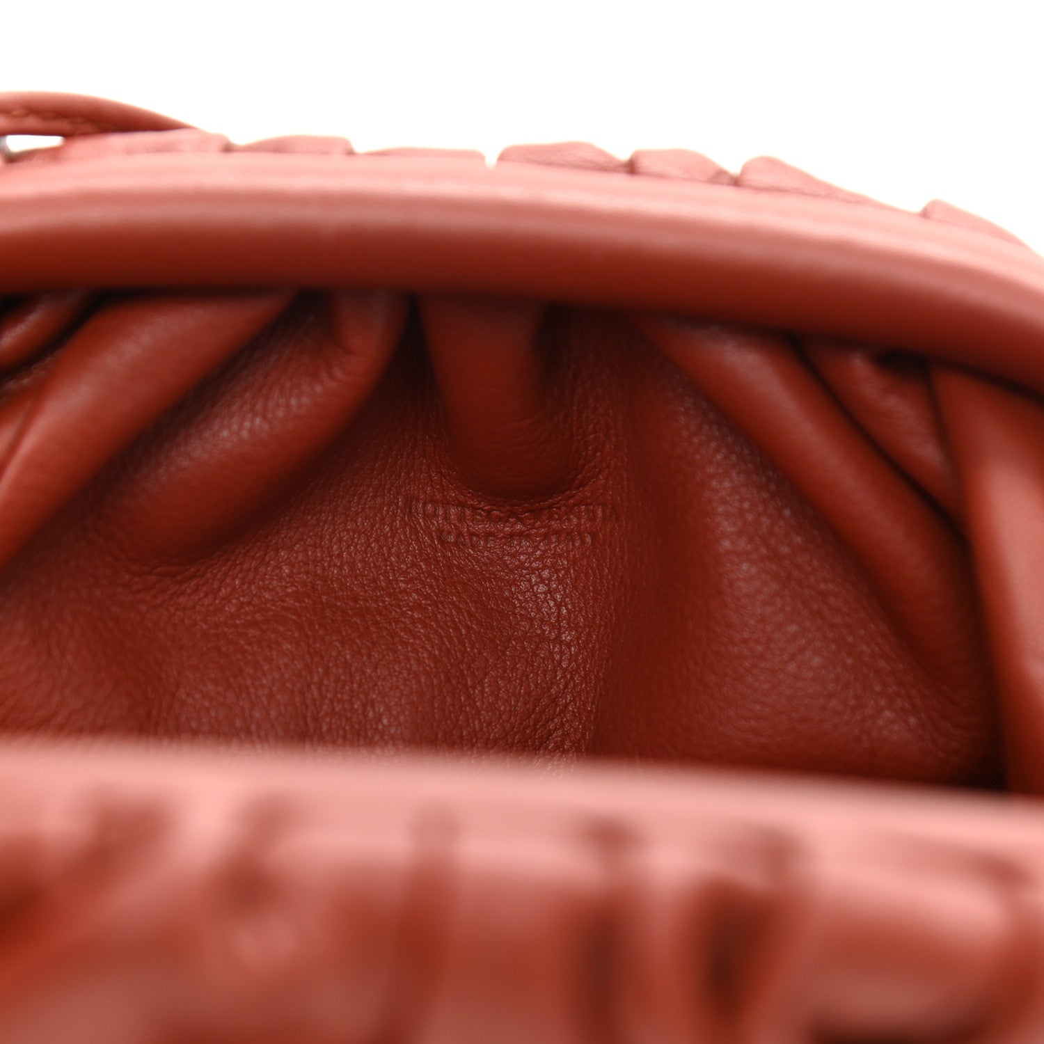 Bottega Veneta Butter Calfskin The Mini Pouch Brick 6 of 7
