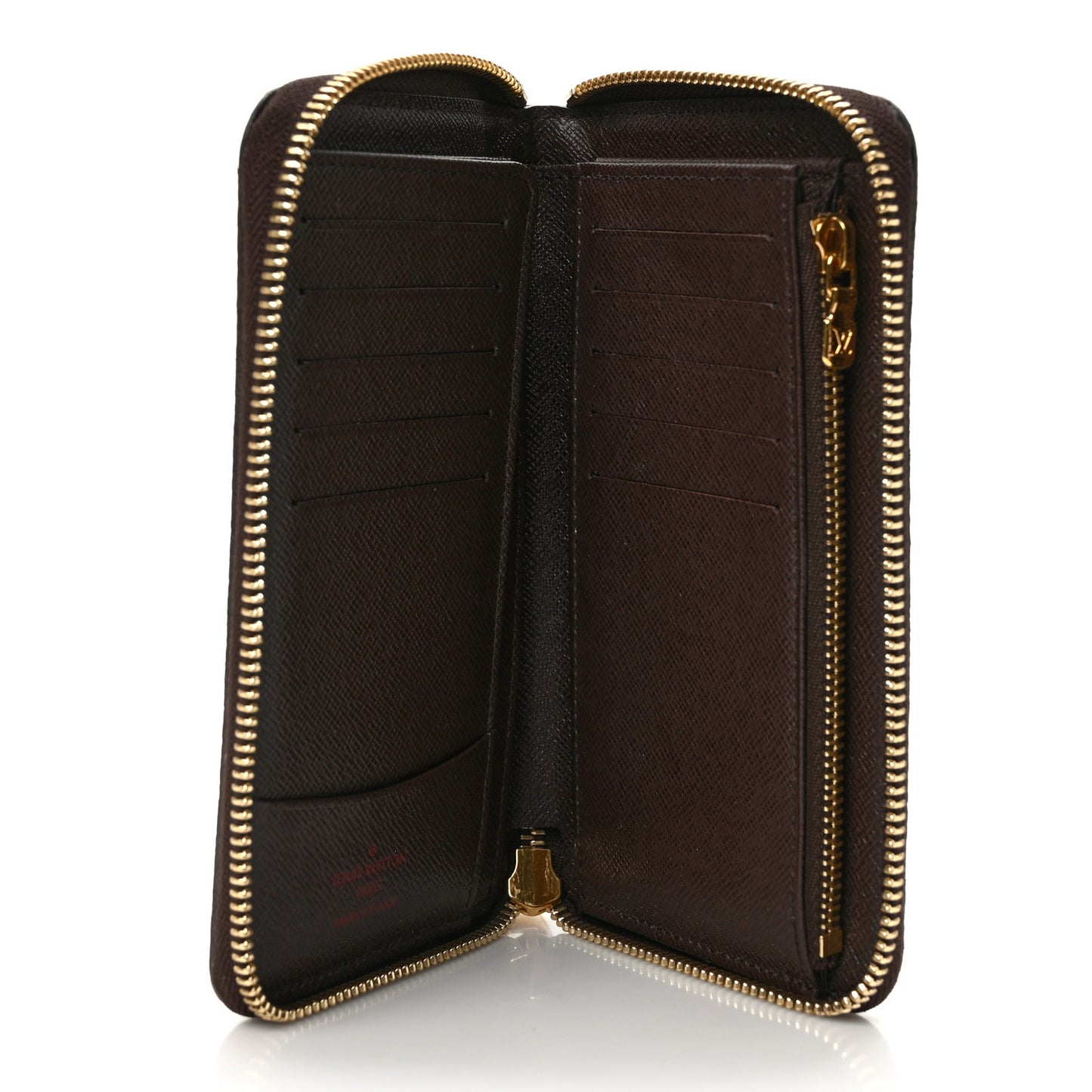 Damier Ebene Compact Zippy Wallet