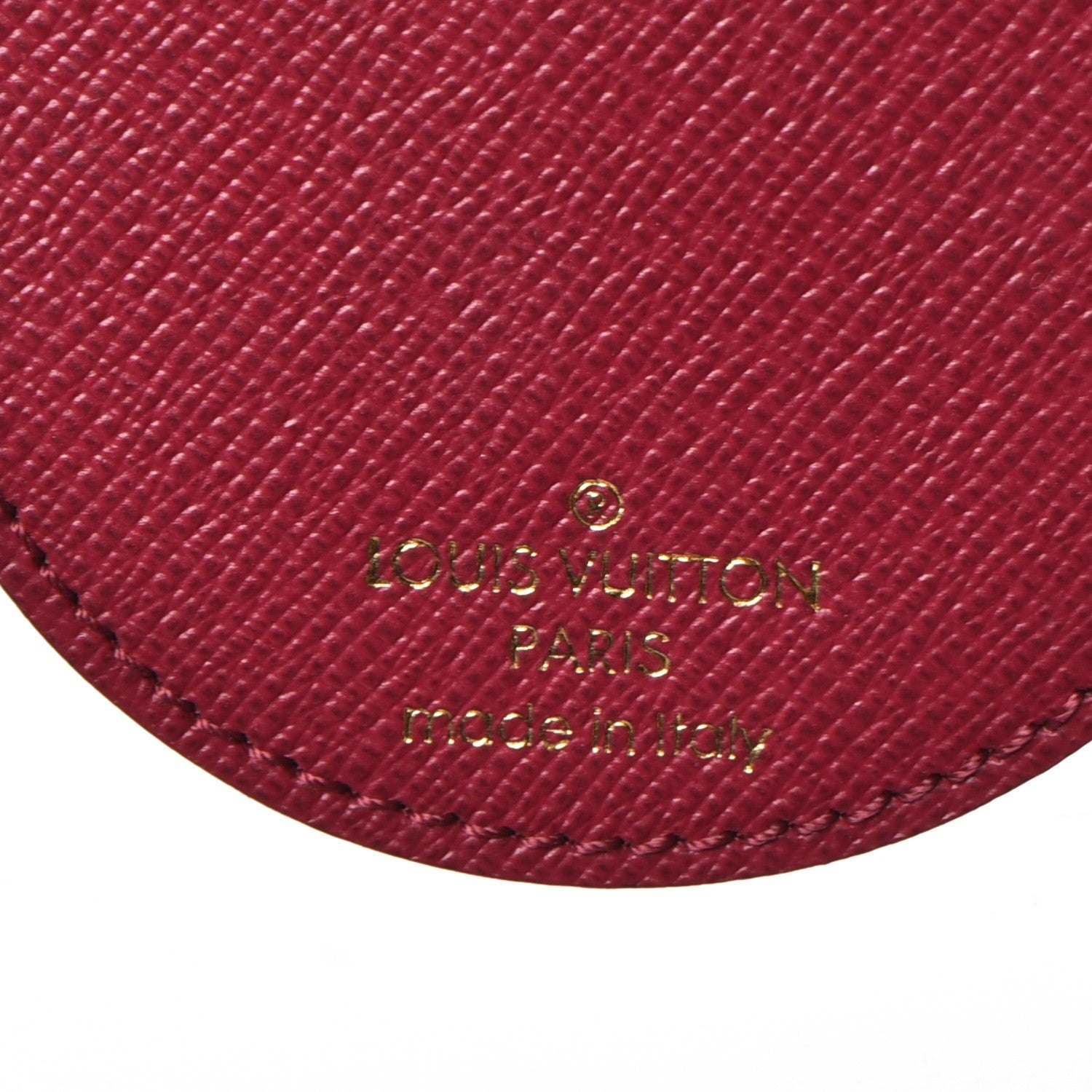 Louis Vuitton Monogram Illustre Multi V Bag Charm Key Ring Fuchsia 4 of 6