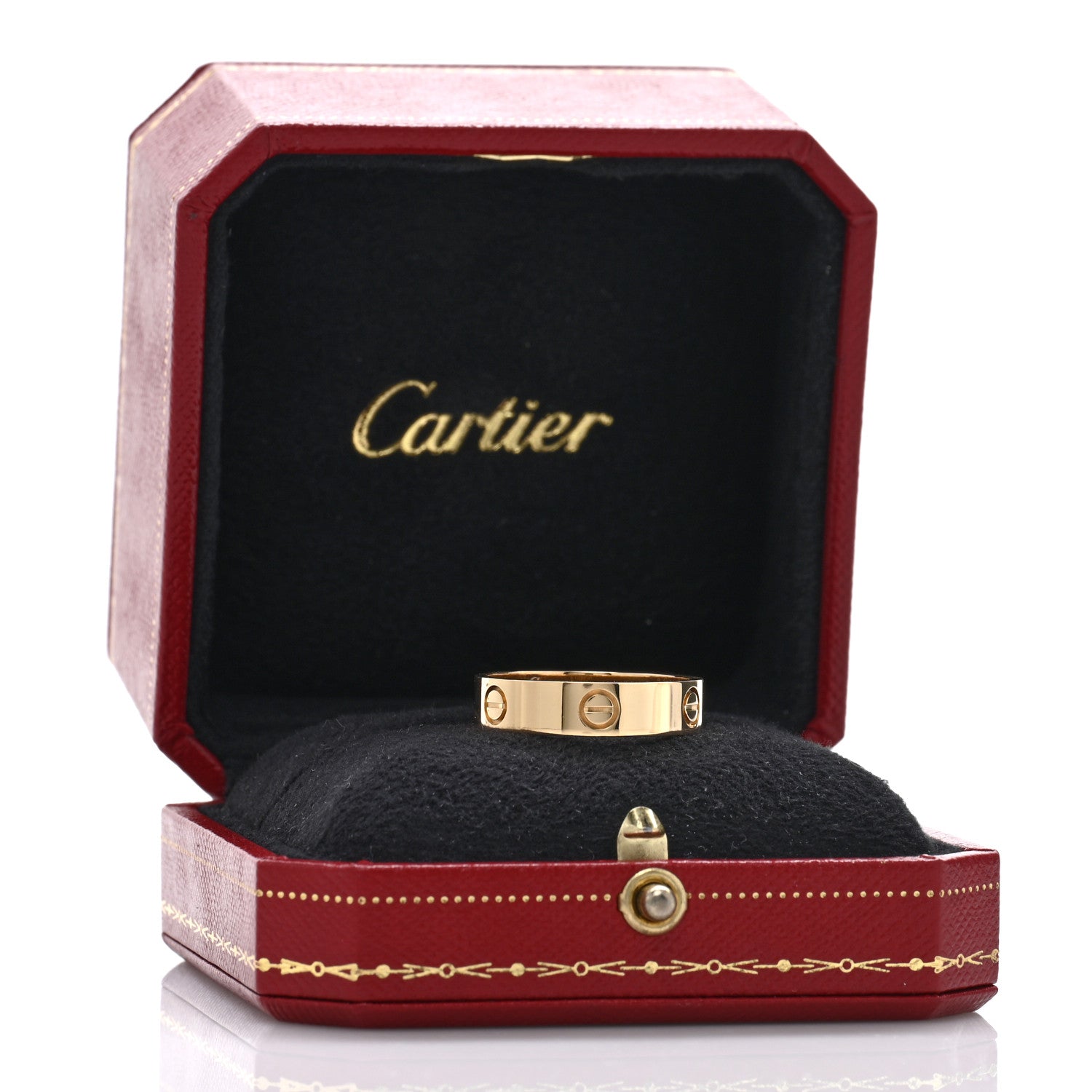 Cartier 18K Yellow Gold 5.5mm LOVE Ring 64 10.75 6 of 6