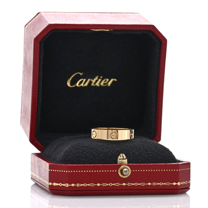 Cartier 18K Yellow Gold 5.5mm LOVE Ring 64 10.75 6 of 6