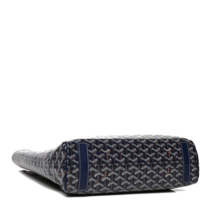 Goyard Goyardine Voltaire III Tote Navy 4 of 10