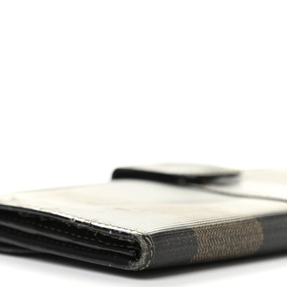 Fendi Pequin Continental Wallet Dark Brown 9 of 15