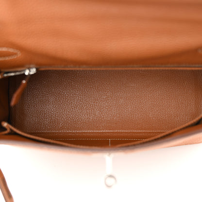 Hermes Togo Kelly Retourne 28 Gold 5 of 15