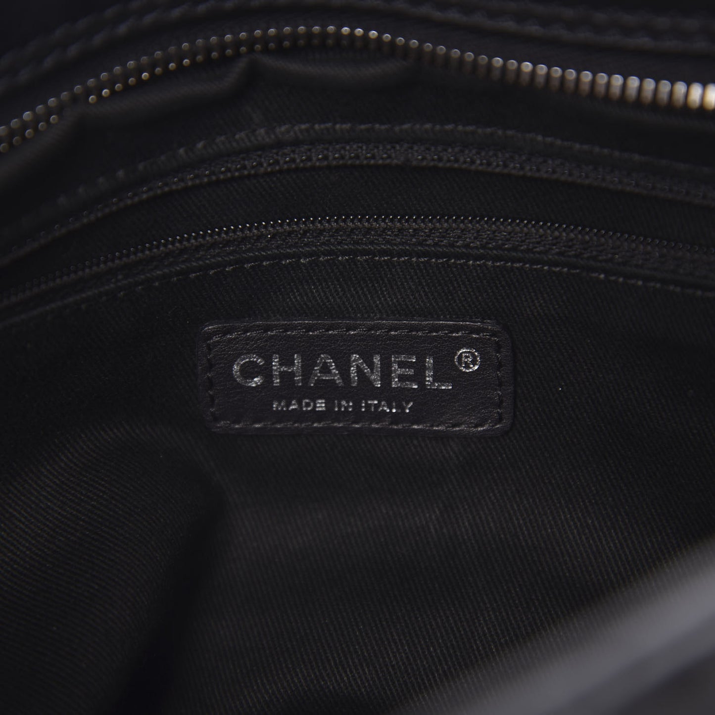 Calfskin Small Diamond Stitch Tote Black