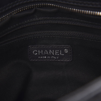Chanel Calfskin Small Diamond Stitch Tote Black 5 of 10