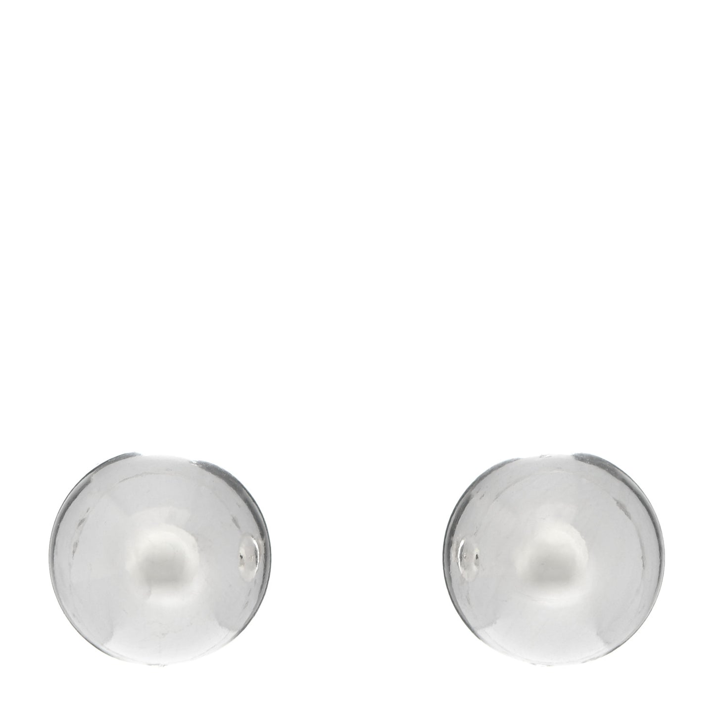 Sterling Silver 10mm HardWear Ball Earrings