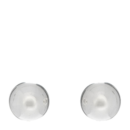 Tiffany Sterling Silver 10mm HardWear Ball Earrings 1 of 5