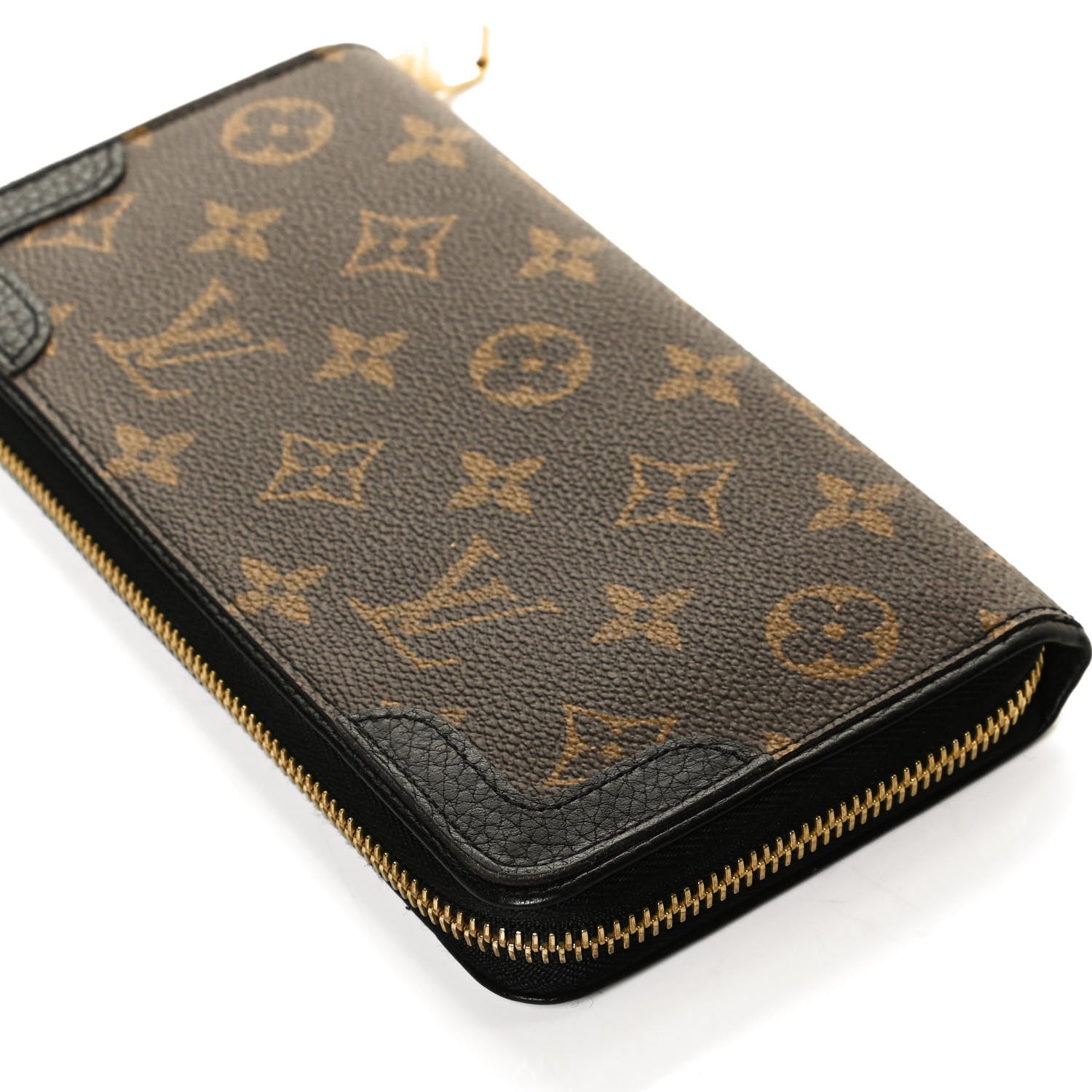 Louis Vuitton Monogram Zippy Retiro Wallet Black 8 of 11