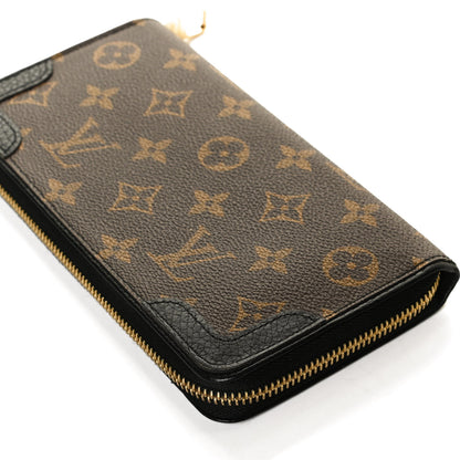 Louis Vuitton Monogram Zippy Retiro Wallet Black 8 of 11