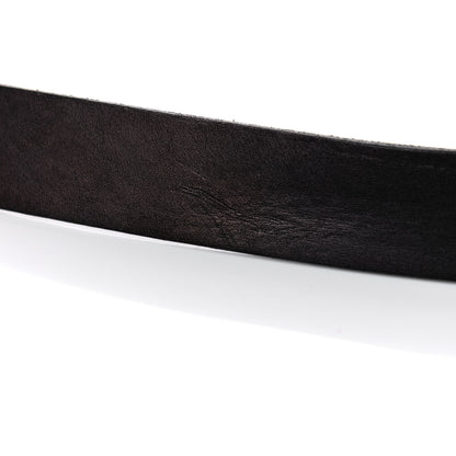 Saint Laurent Calfskin Monogram Cheyenne Belt 75 30 Black 11 of 12