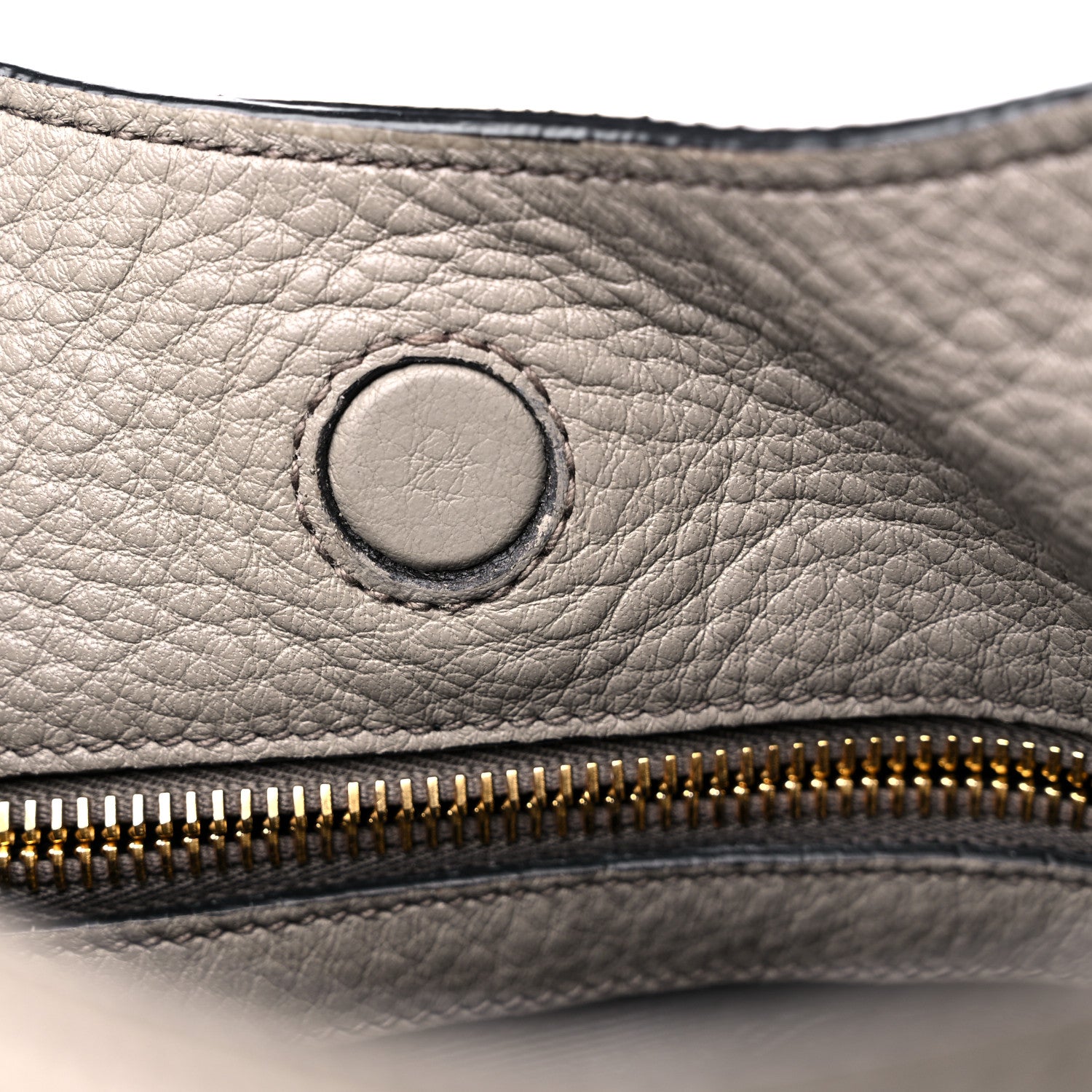 Prada Vitello Phenix Logo Hobo Argilla 11 of 13