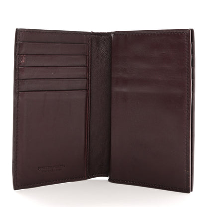 Bottega Veneta Nappa Intrecciato Flap Wallet Bordeaux 5 of 11
