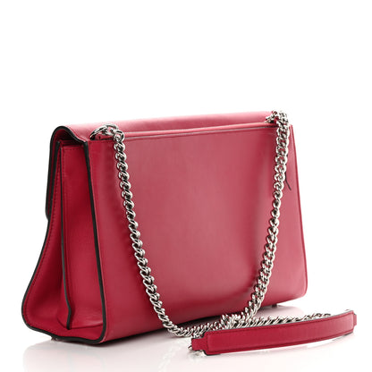 Gucci Moon Calfskin Medium Interlocking G Shoulder Bag Petunia 3 of 21