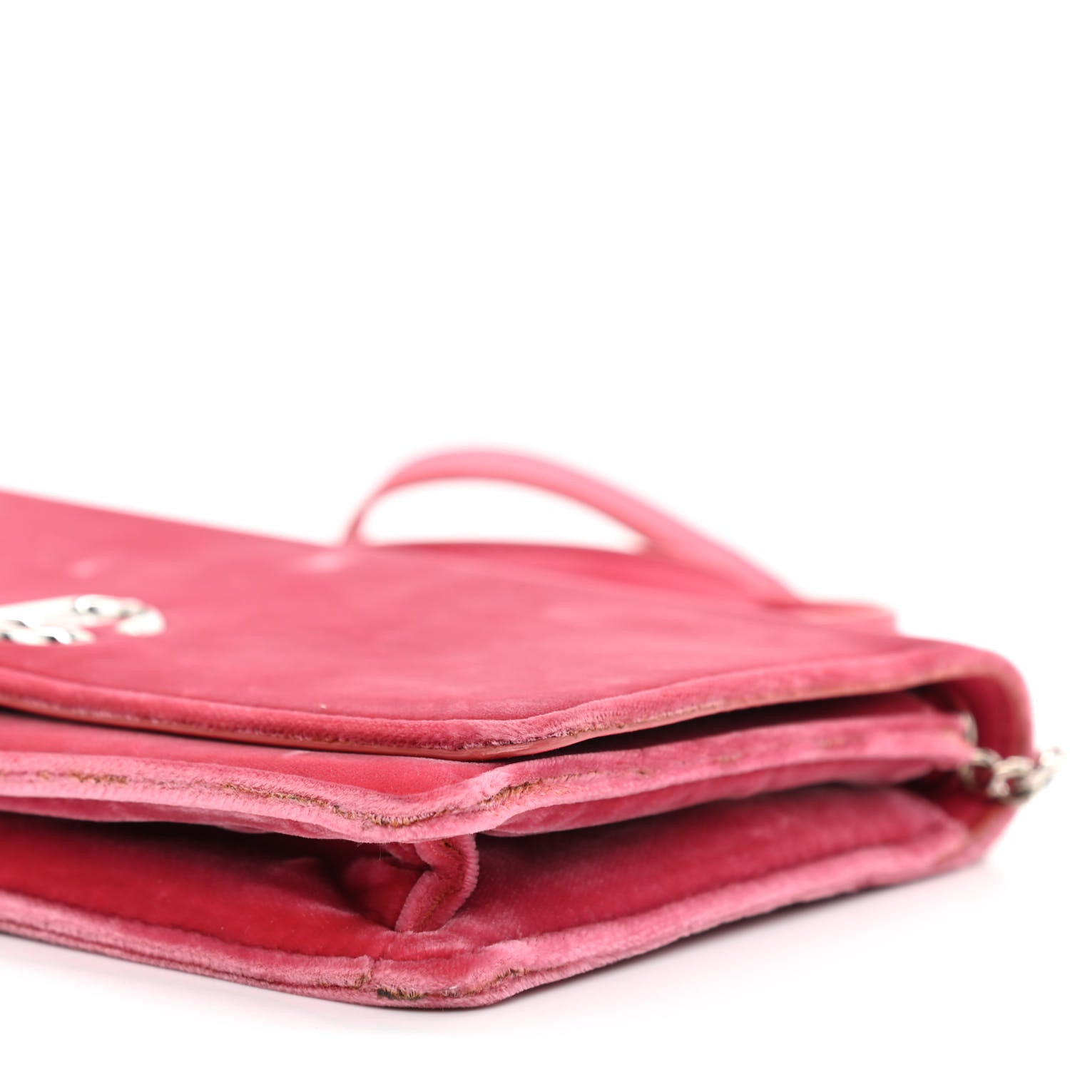 Jimmy Choo Velvet Palace Bag Pink 9 of 10