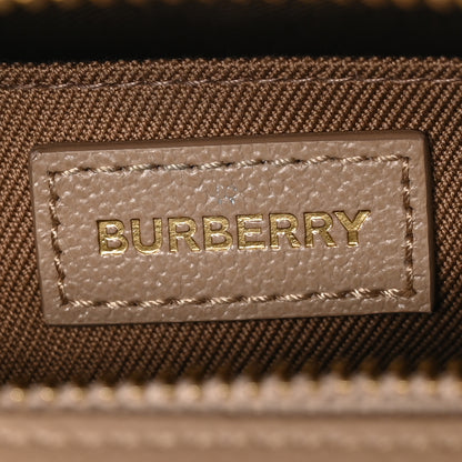 Burberry Calfskin House Check Small Camera Bag Chestnut Beige 6 of 12