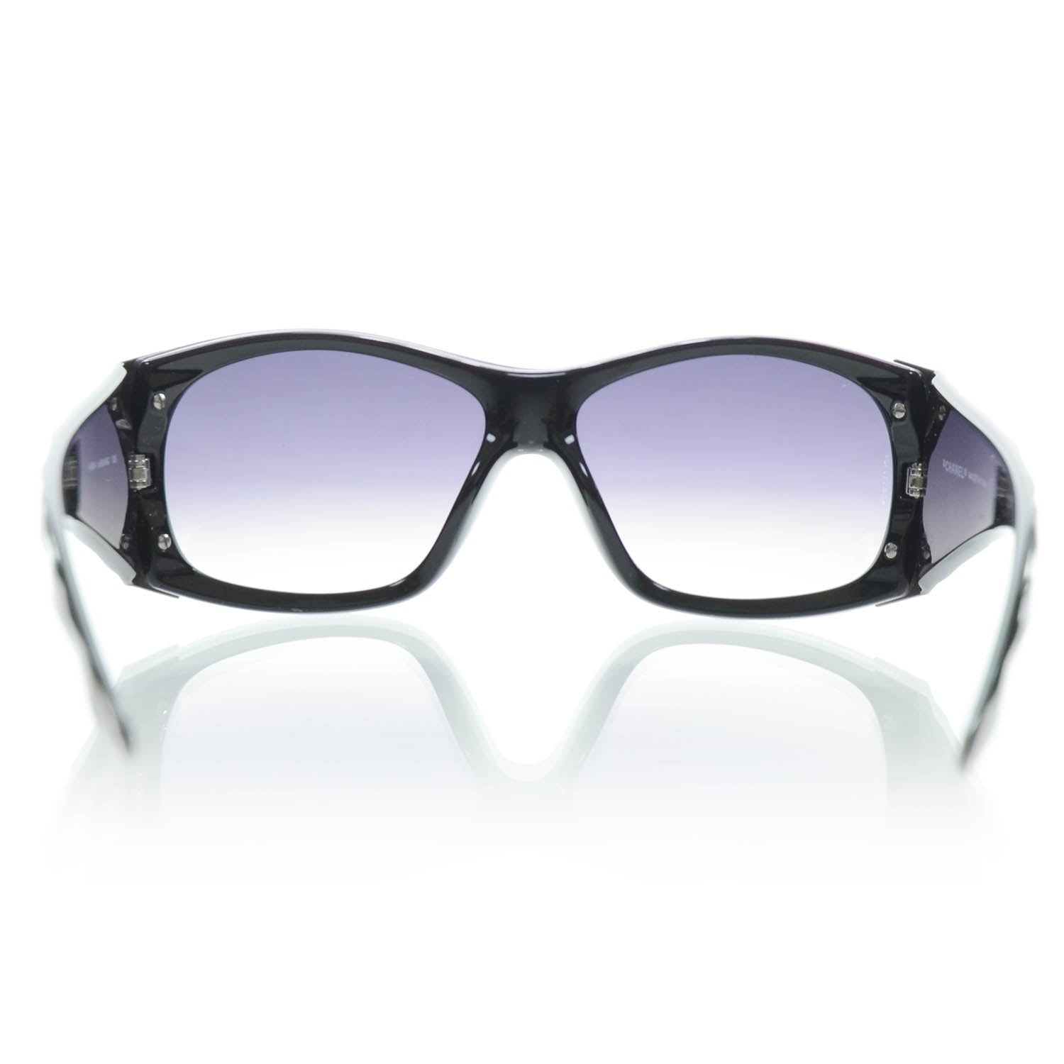 Chanel Quilted Sunglasses 6009 Black 2 of 7