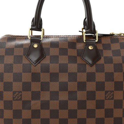 Louis Vuitton Damier Ebene Speedy 25 8 of 12