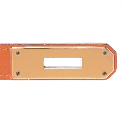 Hermes Epsom Birkin 30 Orange 12 of 36