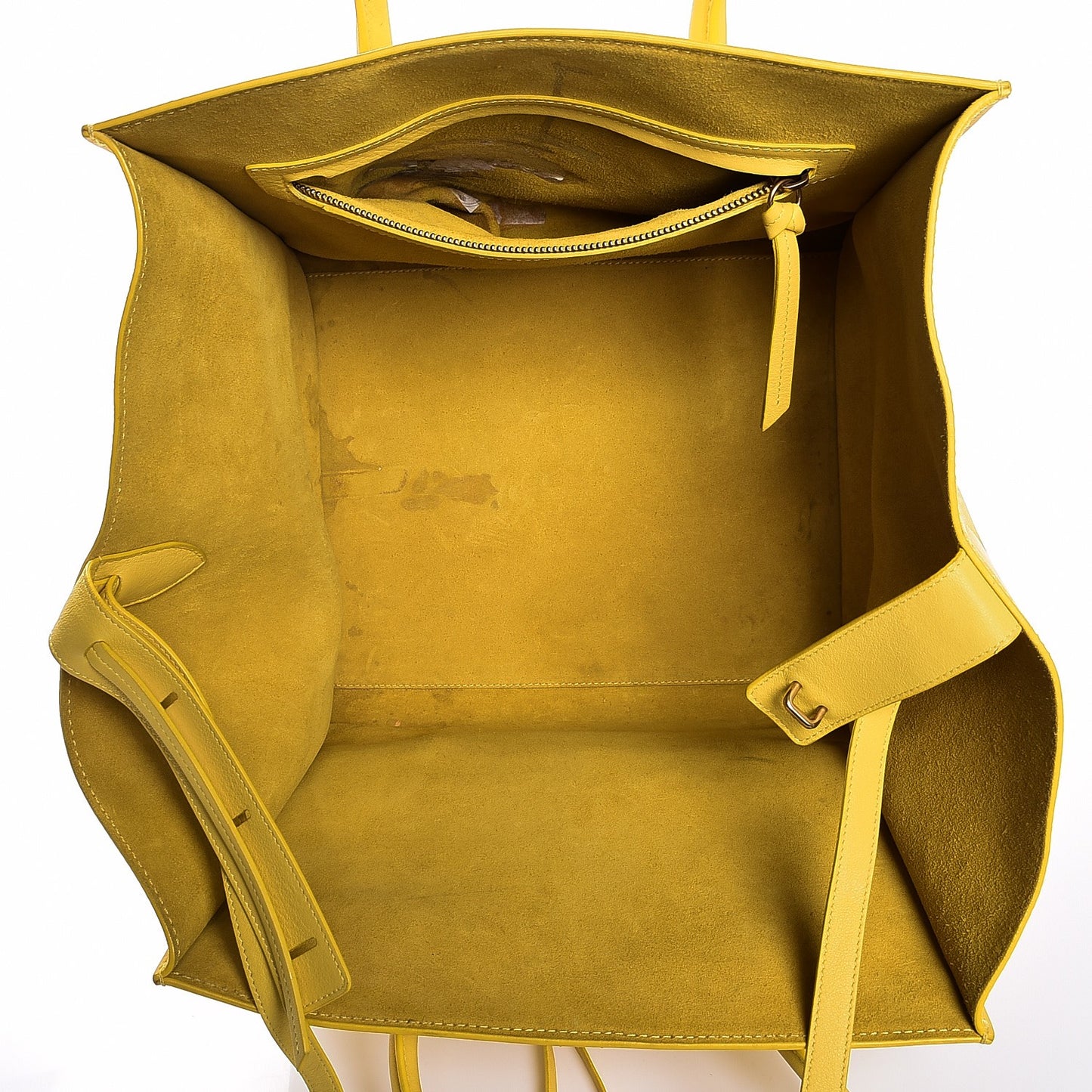 Smooth Calfskin Medium Phantom Luggage Sun Yellow