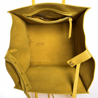 Celine Smooth Calfskin Medium Phantom Luggage Sun Yellow 5 of 27